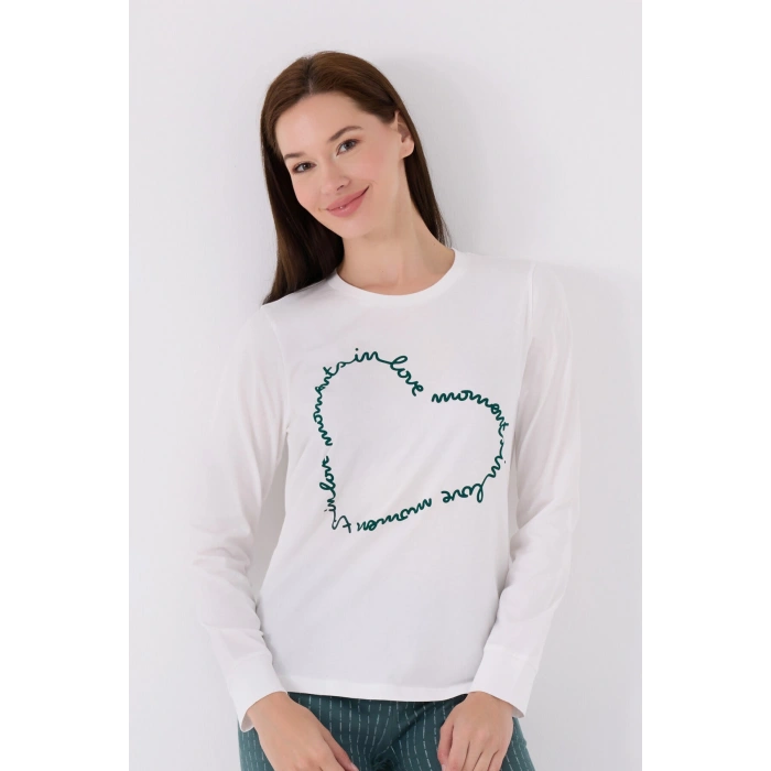 ARNETTA ANNE KIZ İKİLİ TAKIM - BEYAZ