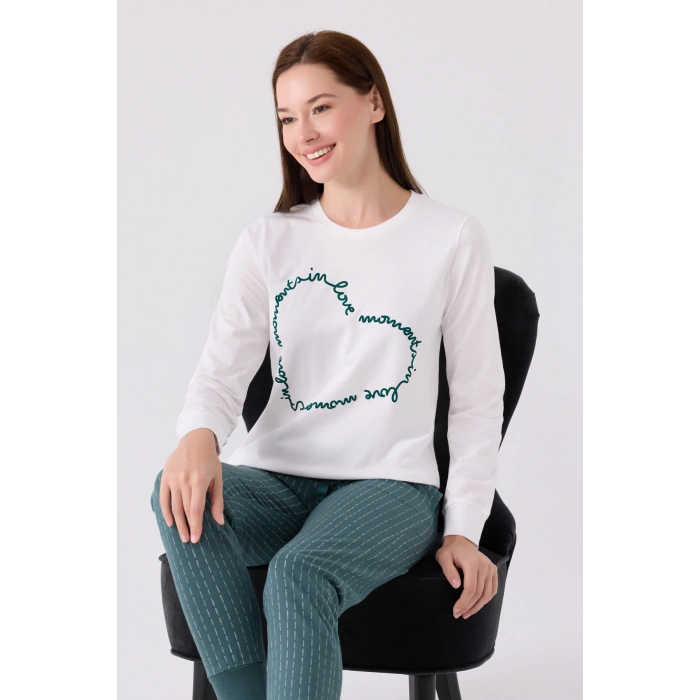 ARNETTA ANNE KIZ İKİLİ TAKIM - BEYAZ