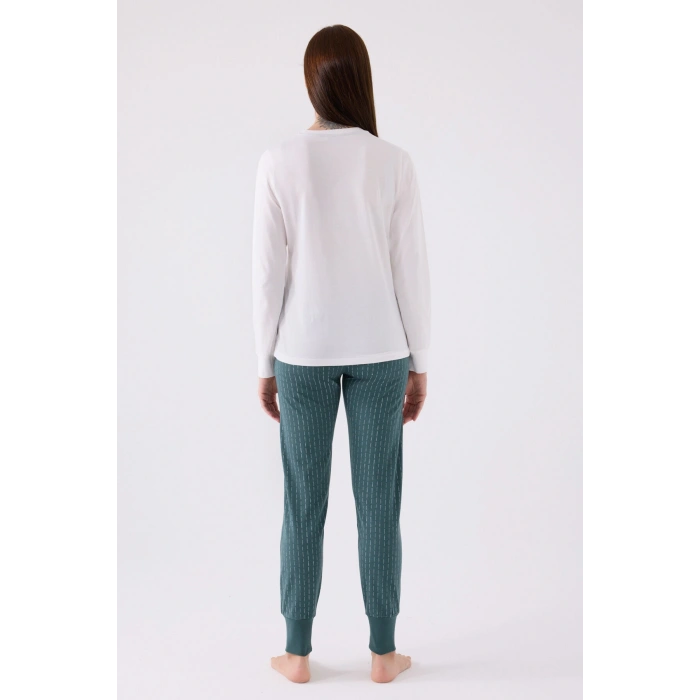 ARNETTA ANNE KIZ İKİLİ TAKIM - BEYAZ