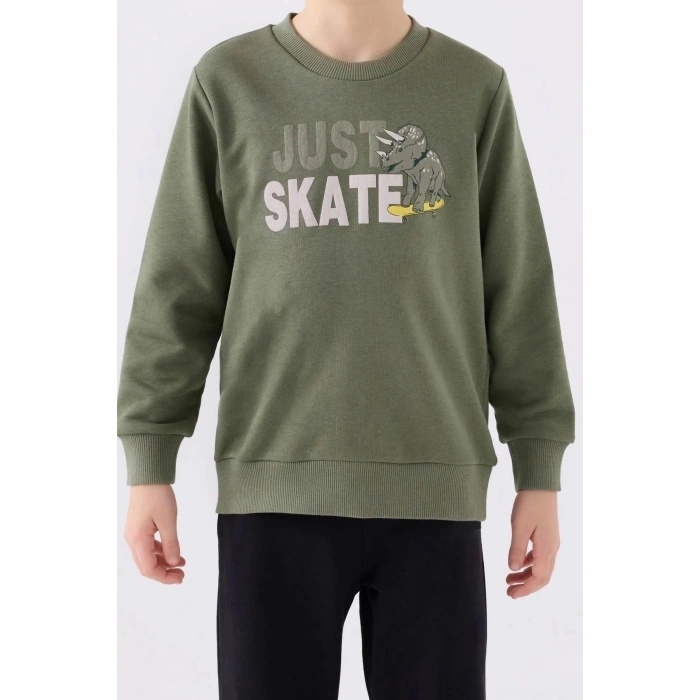 ERKEK ÇOCUK EŞOFMAN TAKIM - HAKİ