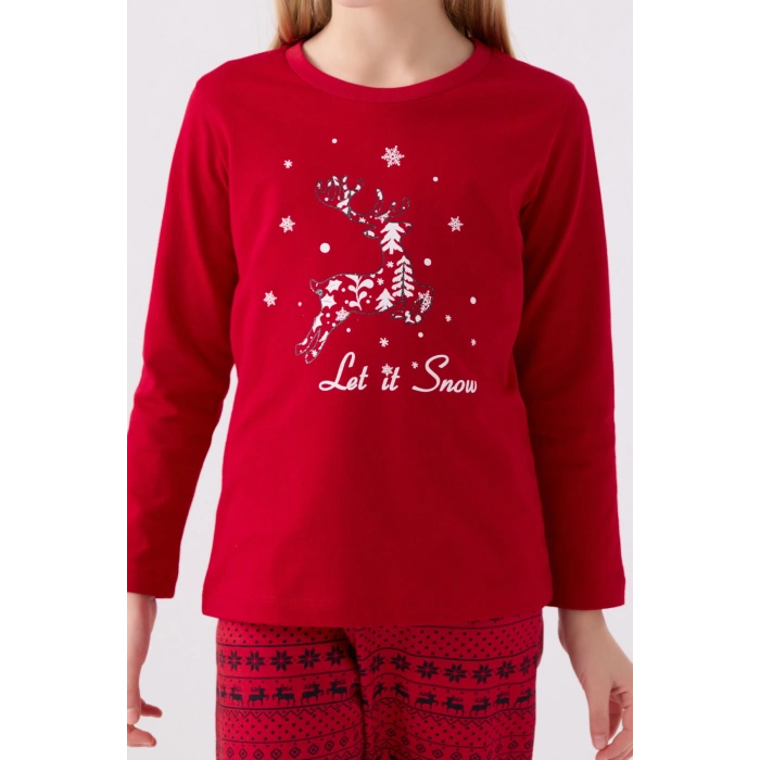 ARNETTA ANNE KIZ İKİLİ TAKIM - KIRMIZI