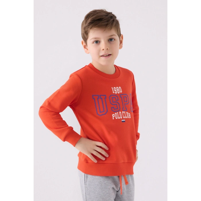 ERKEK ÇOCUK EŞOFMAN TAKIMI - NAR ÇİÇEĞİ