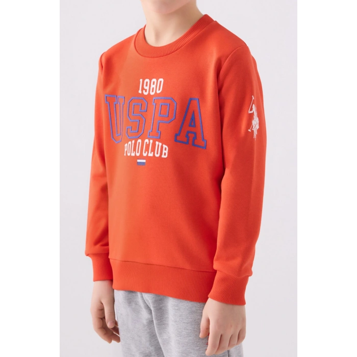 ERKEK ÇOCUK EŞOFMAN TAKIMI - NAR ÇİÇEĞİ