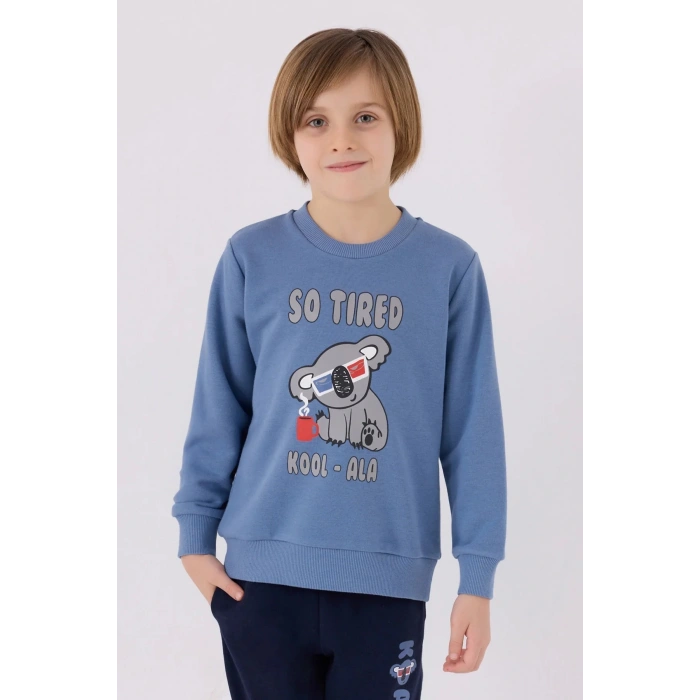 ERKEK ÇOCUK EŞOFMAN TAKIM - MAVİ