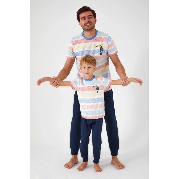 BABA OĞUL İKİLİ TAKIM - BEYAZ