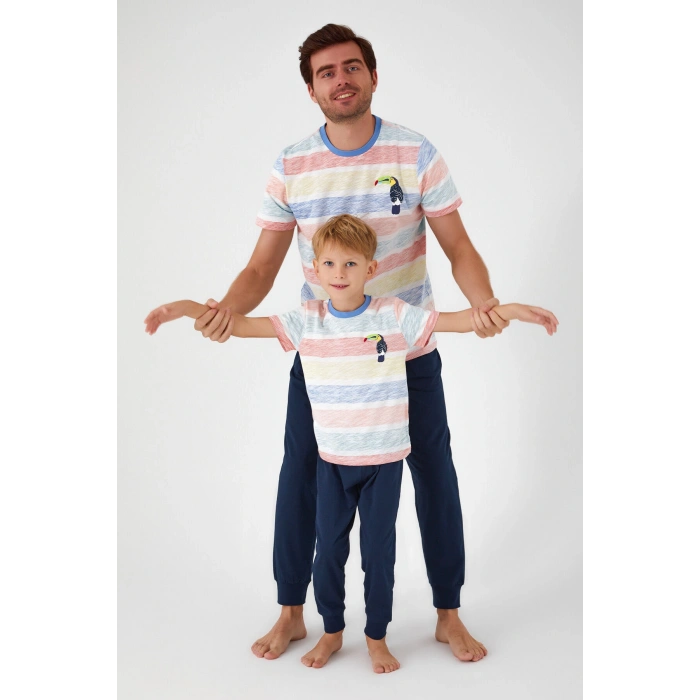 BABA OĞUL İKİLİ TAKIM - BEYAZ