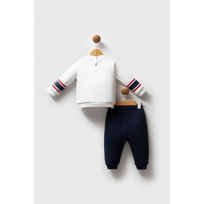 U.S.POLO ASSN ERKEK BEBEK 2Lİ TAKIM - Beyaz