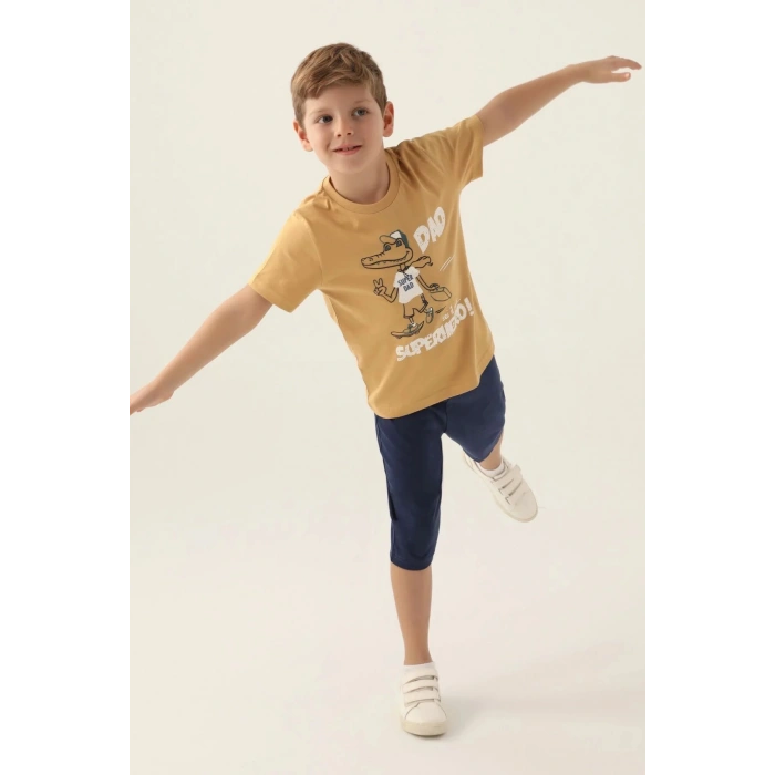 ERKEK ÇOCUK KAPRİ TAKIM - DEVE TÜYÜ