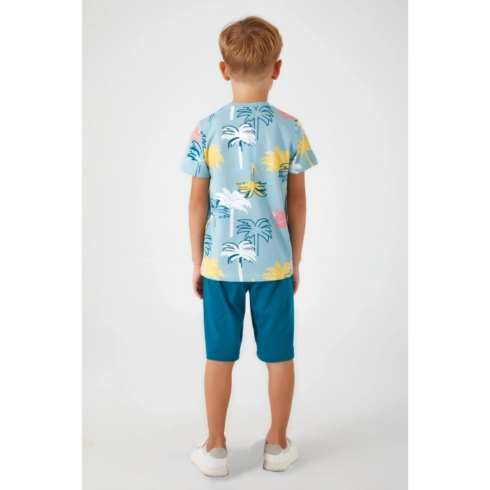 ERKEK ÇOCUK BERMUDA TAKIM - CAM GÖBEĞİ