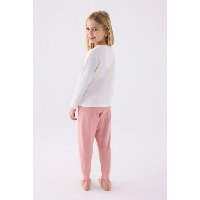 KIZ GARSON İKİLİ TAKIM - BEYAZ