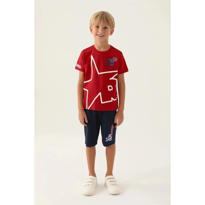 ERKEK ÇOCUK KAPRİ TAKIM - KIRMIZI
