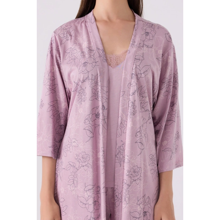 PIERRE CARDIN ÜÇLÜ TAKIM - AÇIK GÜL KURUSU