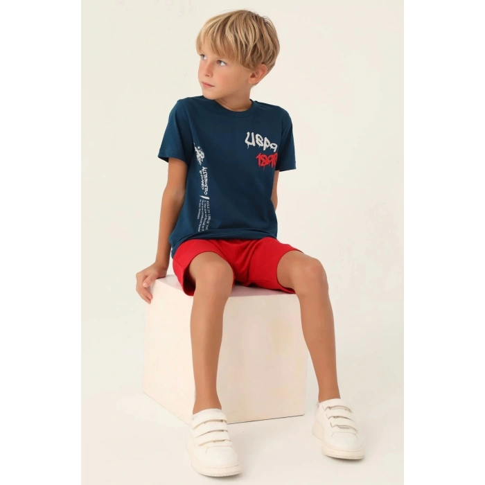 ERKEK GARSON BERMUDA TAKIM - UZAY