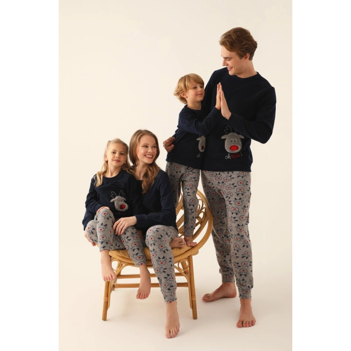 ARNETTA ANNE KIZ İKİLİ TAKIM - LACİVERT