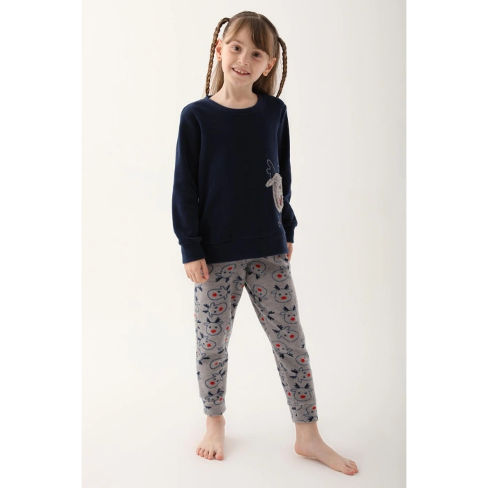 ARNETTA ANNE KIZ İKİLİ TAKIM - LACİVERT