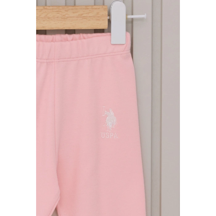 US POLO KIZ BEBEK 2LI TAKIM - BEYAZ