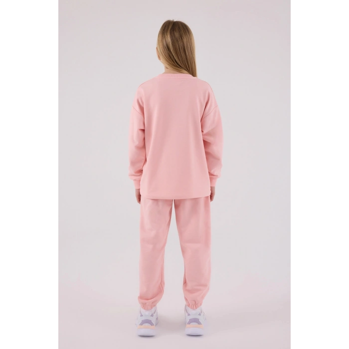 KIZ ÇOCUK İKİLİ TAKIM - AÇIK PEMBE
