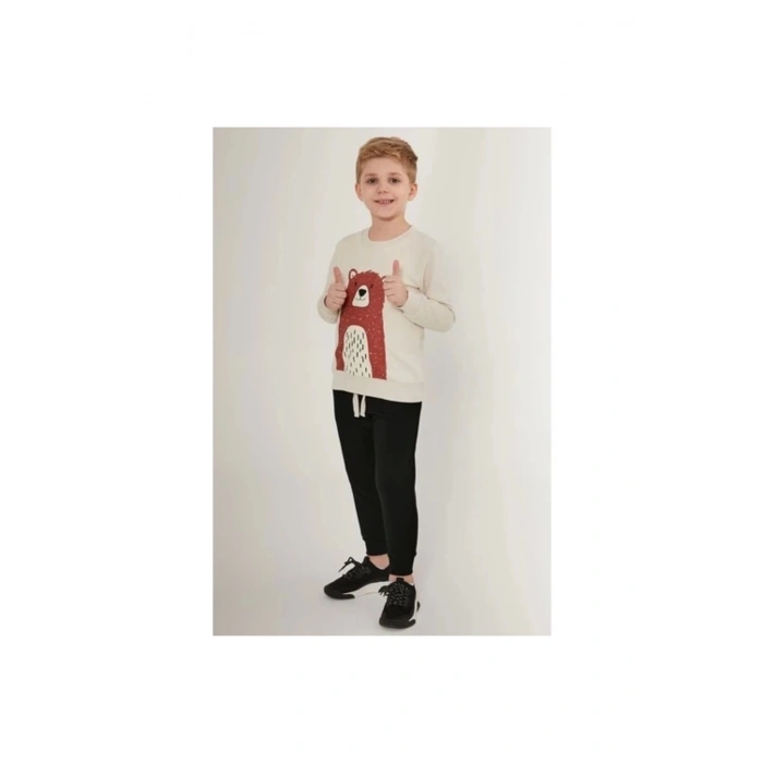 ERKEK ÇOCUK EŞOFMAN TAKIM - KOYU İNDİGO