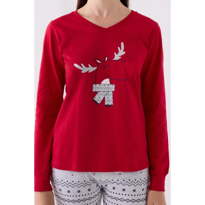 ARNETTA ANNE KIZ İKİLİ TAKIM - KIRMIZI