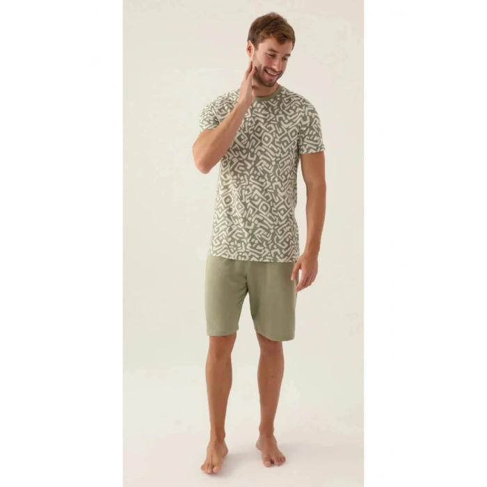 ARNETTA BABA OĞUL BERMUDA TAKIM - BEYAZ