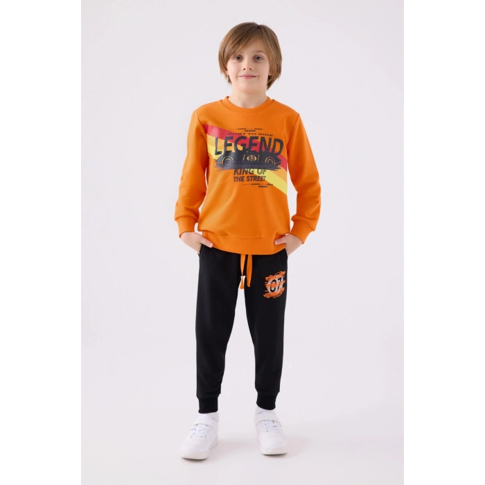 ERKEK ÇOCUK EŞOFMAN TAKIM - TURUNCU