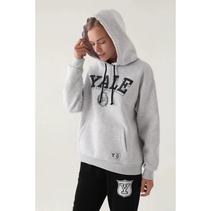 YALE KADIN TEK ÜST - KAR MELANJ