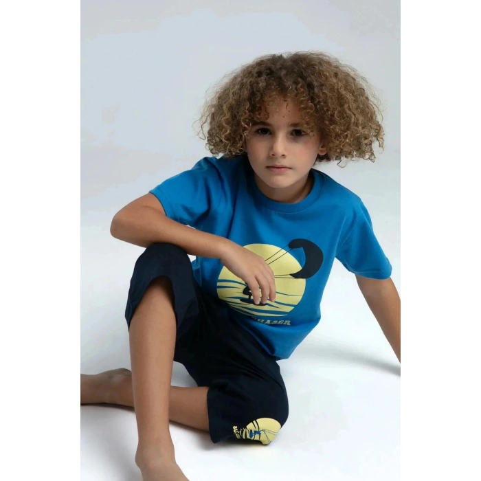 ERKEK ÇOCUK KAPRİ TAKIM - COBALT