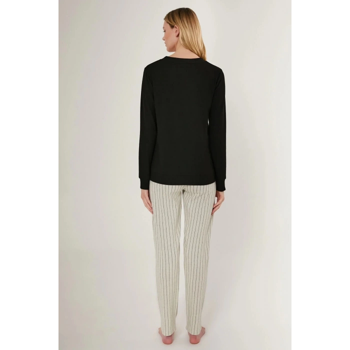 PIERRE CARDIN KADIN İKİLİ TAKIM - SİYAH