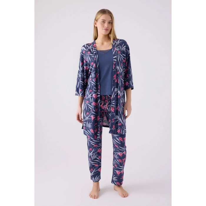 KADIN ÜÇLÜ TAKIM - MOR