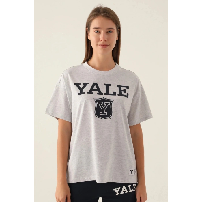 YALE KADIN TEK ÜST - KAR MELANJ