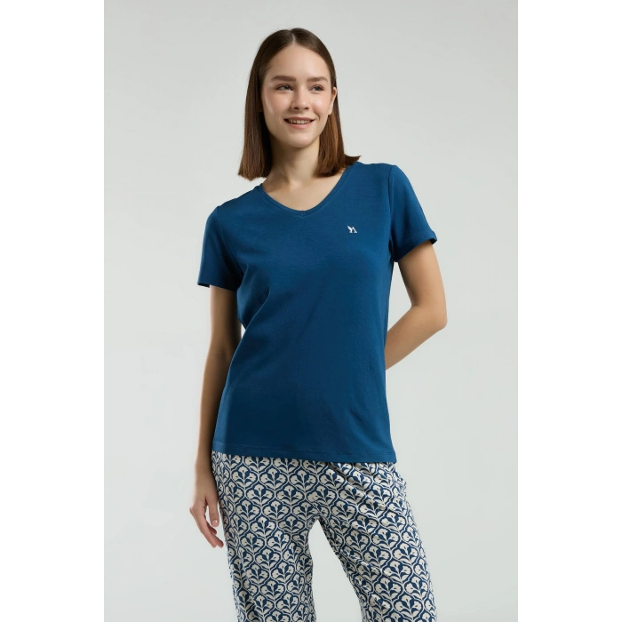 ARNETTA KADIN KAPRİ TAKIM - NAVY