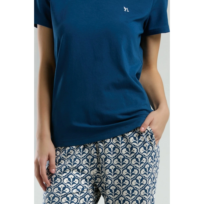 ARNETTA KADIN KAPRİ TAKIM - NAVY