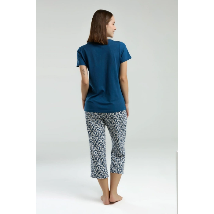 ARNETTA KADIN KAPRİ TAKIM - NAVY