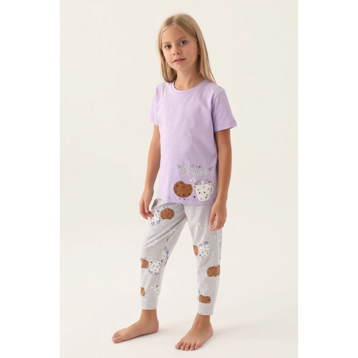 ARNETTA ANNE KIZ İKİLİ TAKIM - LİLA