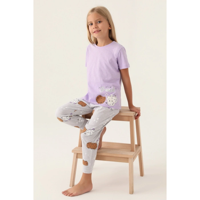 ARNETTA ANNE KIZ İKİLİ TAKIM - LİLA