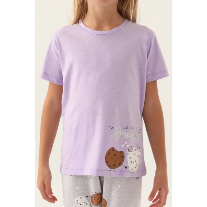 ARNETTA ANNE KIZ İKİLİ TAKIM - LİLA