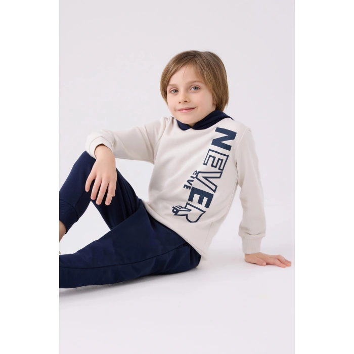 ERKEK ÇOCUK EŞOFMAN TAKIM - TAŞ