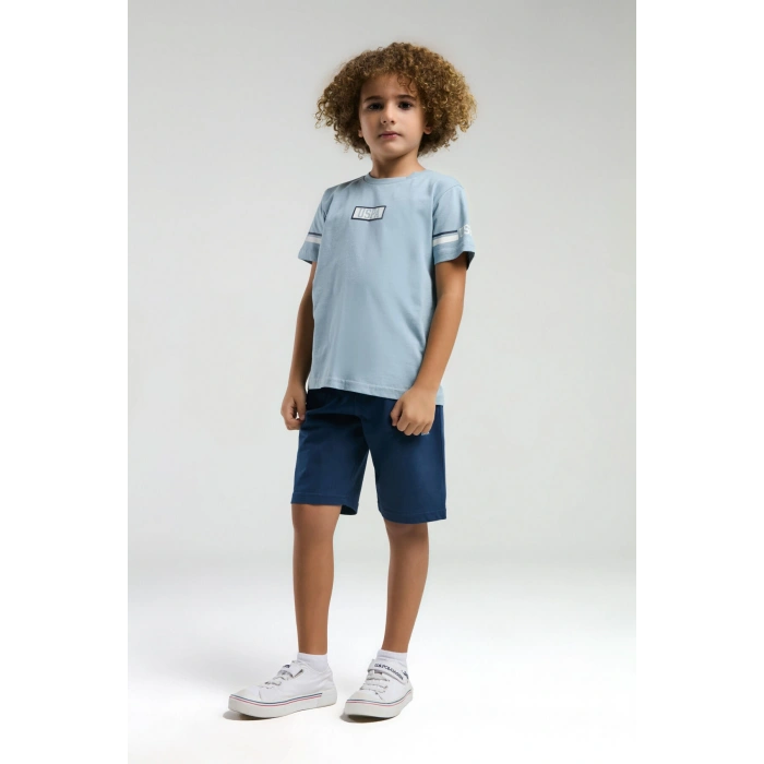 ERKEK GARSON BERMUDA TAKIM - SOFT YEŞİL