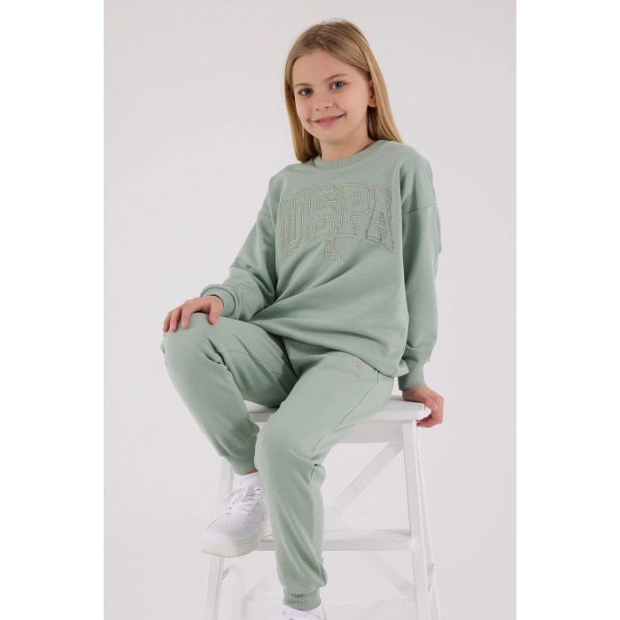 KIZ GARSON İKİLİ TAKIM - Yeşil