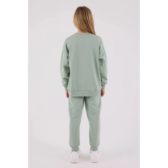 KIZ GARSON İKİLİ TAKIM - Yeşil