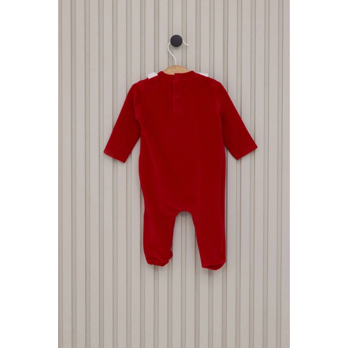 US POLO KIZ BEBEK PATİKLİ TULUM - KIRMIZI