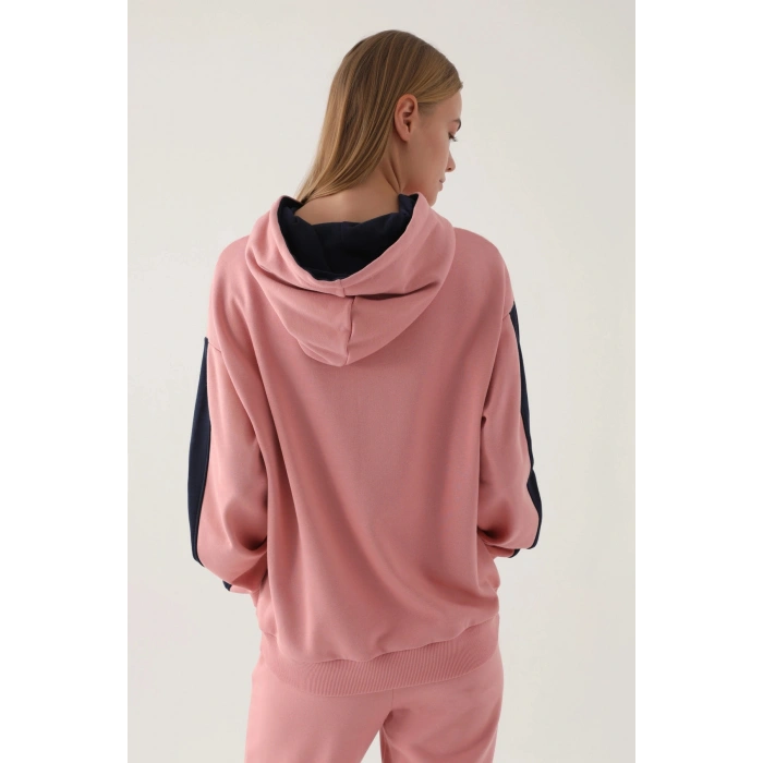 HARVARD KADIN TEK ÜST - RETRO PEMBE