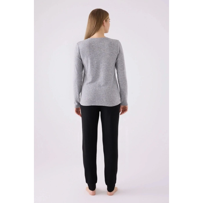 PIERRE CARDIN İKİLİ TAKIM - GRİ MELANJ