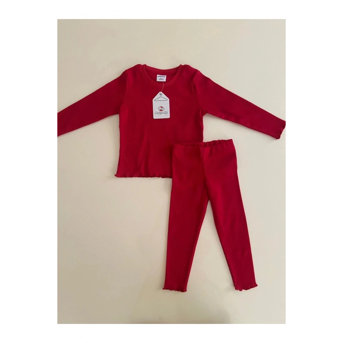 ROLY POLY KIZ ÇOCUK 2LI TAKıM - KIRMIZI