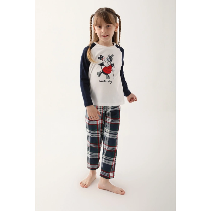 ARNETTA ANNE KIZ İKİLİ TAKIM - BEYAZ