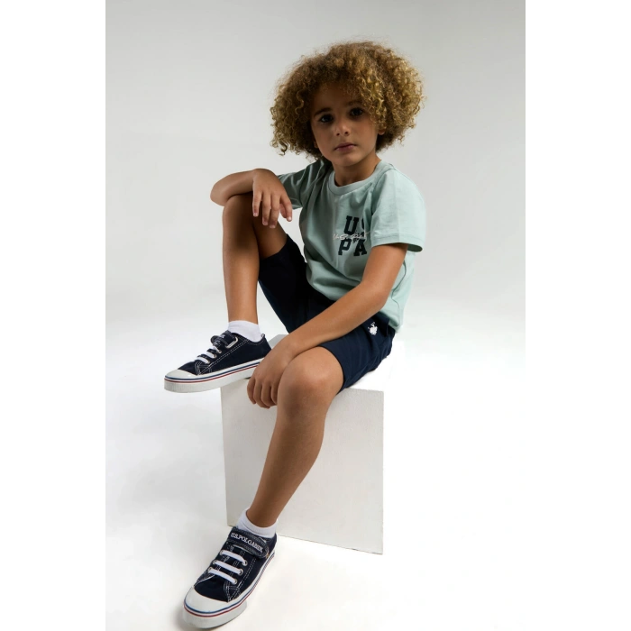 ERKEK GARSON BERMUDA TAKIM - SU YEŞİLİ