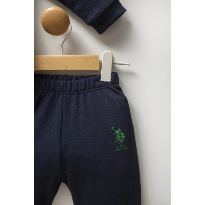 U.S.POLO ASSN ERKEK BEBEK 2Lİ TAKIM - LACİVERT-YEŞİL