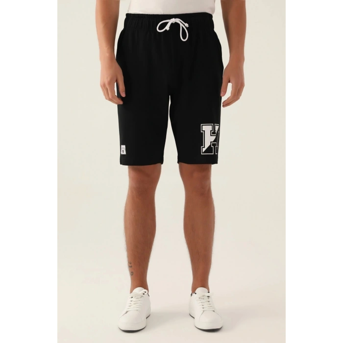 HARVARD ERKEK BERMUDA - SİYAH