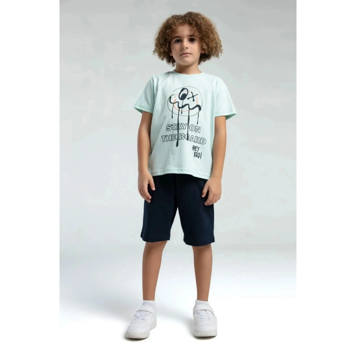 ERKEK ÇOCUK BERMUDA TAKIM - NİL