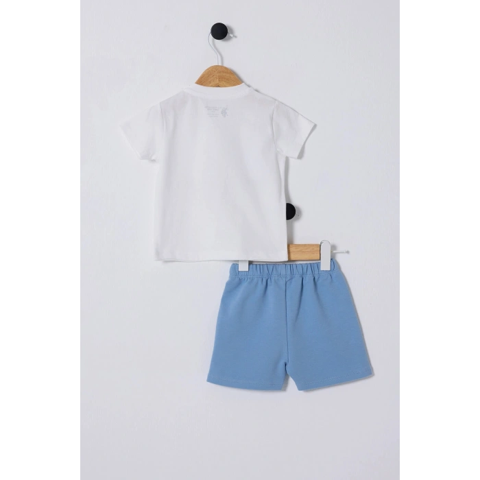 U.S POLO ASSN ERKEK BEBEK 2Lİ TAKIM - Beyaz